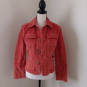 TULLE Corduroy Jacket in Orange